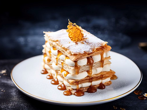 Mascarpone Cheese Mille-Feuille